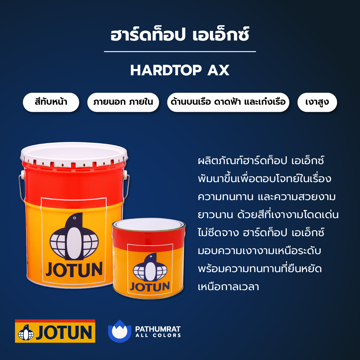 สีโจตัน ฮาร์ดท็อป เอเอ็กซ์ - HARDTOP AX 3 สีโจตัน ฮาร์ดท็อป เอเอ็กซ์ - HARDTOP AX - Image 3